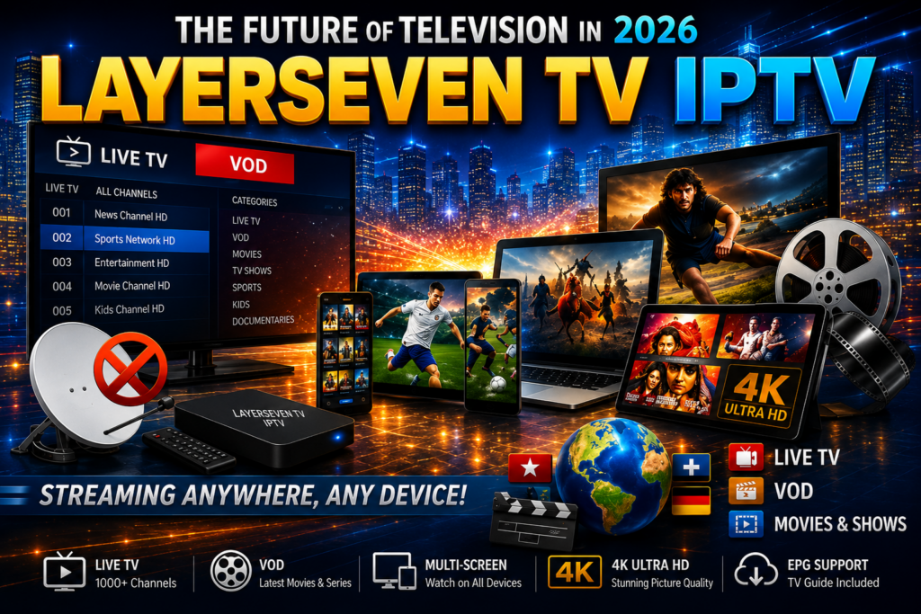 The Ultimate Guide to Layerseven TV covering features setup benefits and streaming services on smart devices.